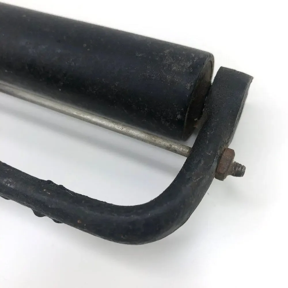 Vintage Testrite NYC Black Metal Rubber Roller